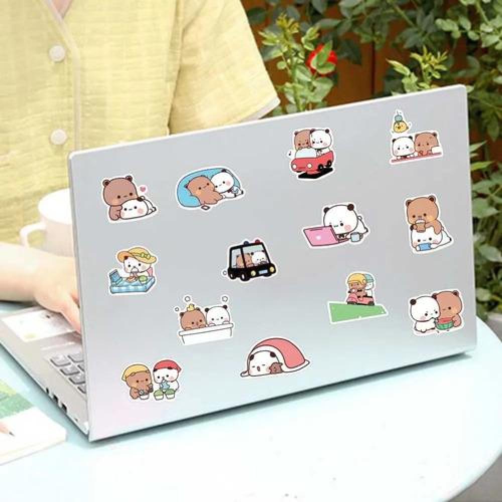 Set Stickers calcomonias ositos Cute Bubu y Dudu