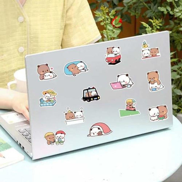 Set Stickers calcomonias ositos Cute Bubu y Dudu