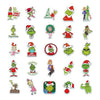 Set Stickers calcomonias el Grinch, odia navidad