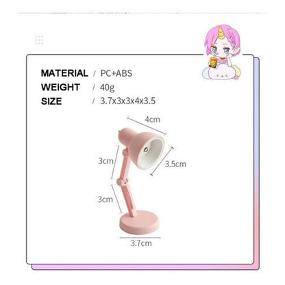 Mini lámpara de mesa animalito Kawaii para decoración