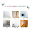 Set 12 mariposas glitter doradas decoracion