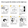Pack 50 Sticker dibujos animados princesas Stich mickey
