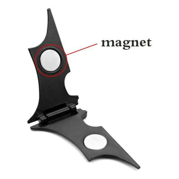 Clip Magnético Plegable Batman Sujetar Billetes Batarang