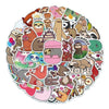 Pack 50 Sticker osos perezosos cute