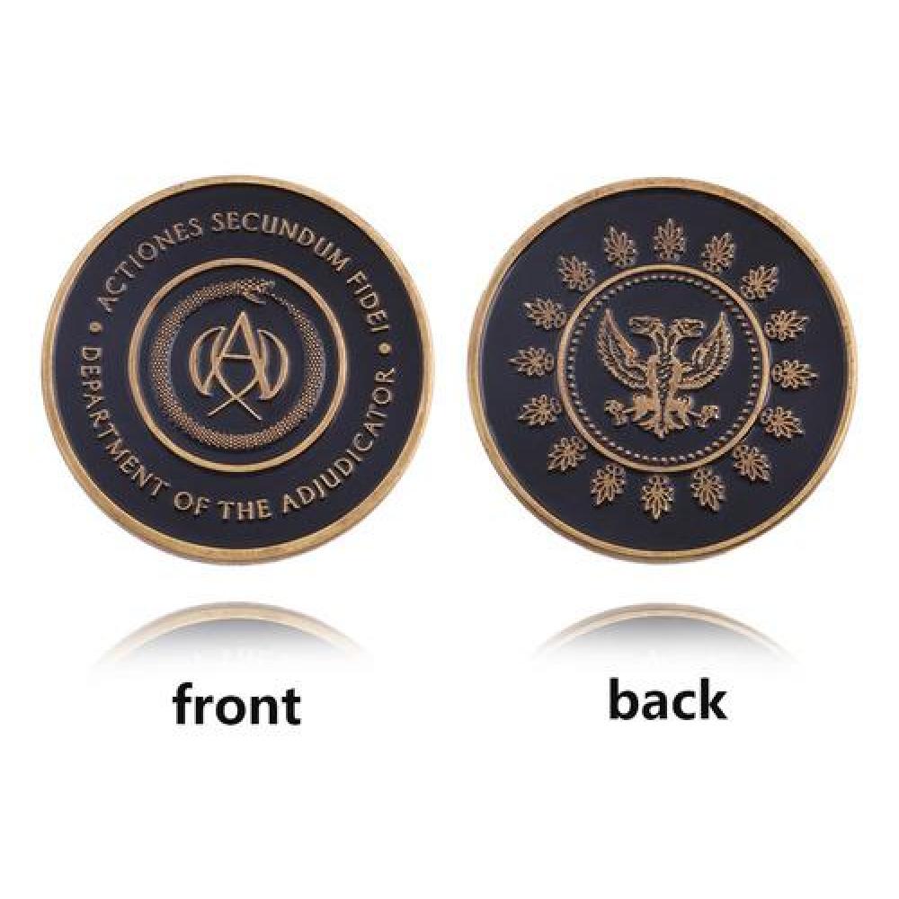 Pack Monedas John Wick Hotel The Continental & Adjudicator
