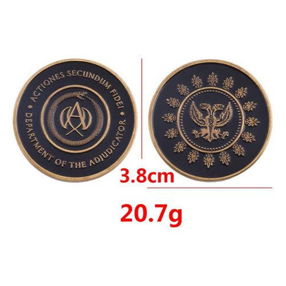 Pack Monedas John Wick Hotel The Continental & Adjudicator