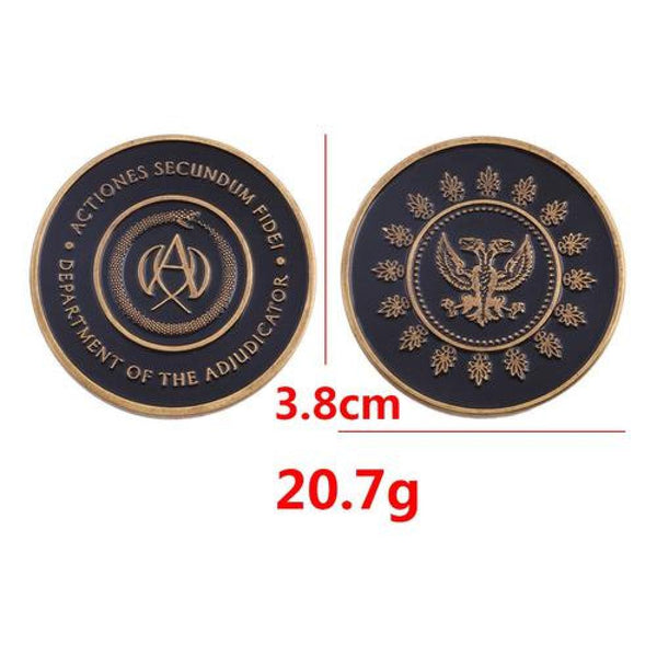 Pack Monedas John Wick Hotel The Continental & Adjudicator