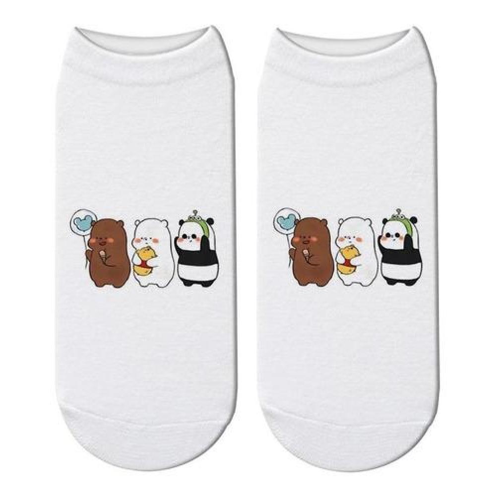 Calcetín 3d Tobilleras osos escandalosos  Kawaii