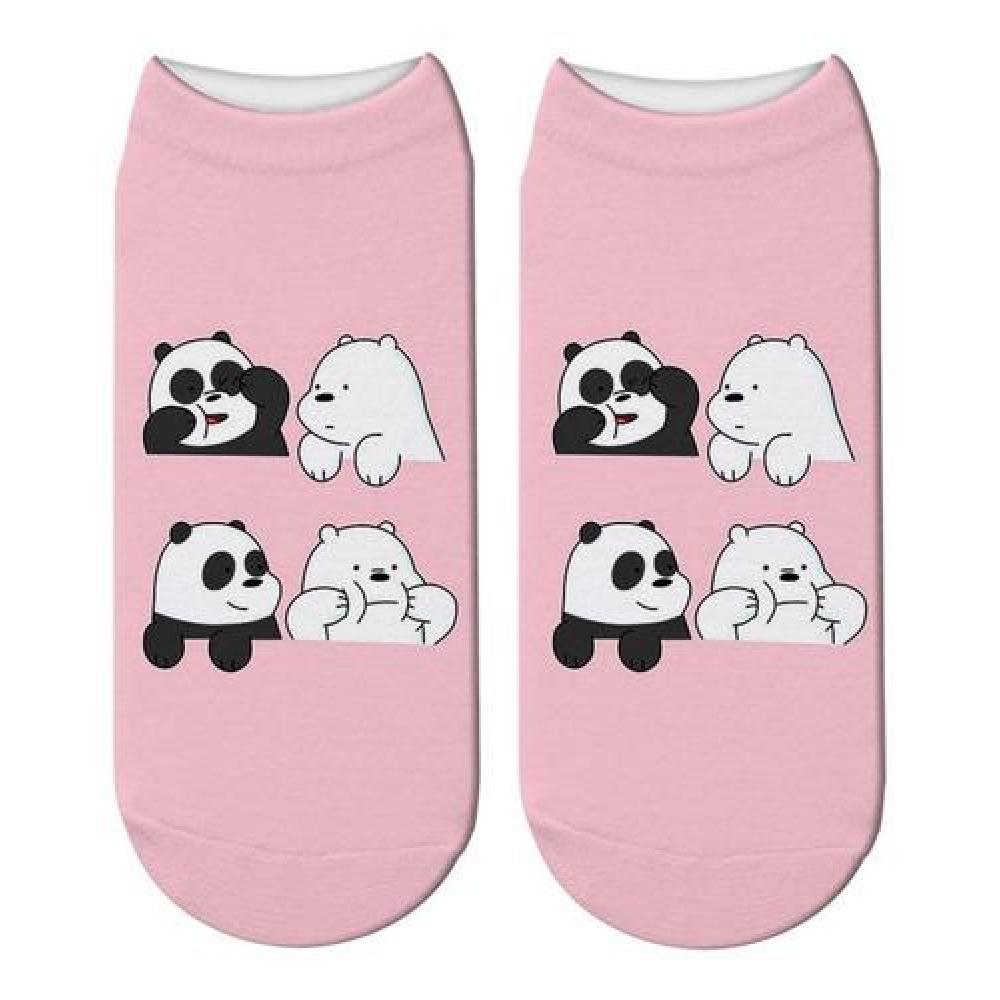 Calcetín 3d Tobilleras osos escandalosos  Kawaii