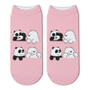 Calcetín 3d Tobilleras osos escandalosos  Kawaii