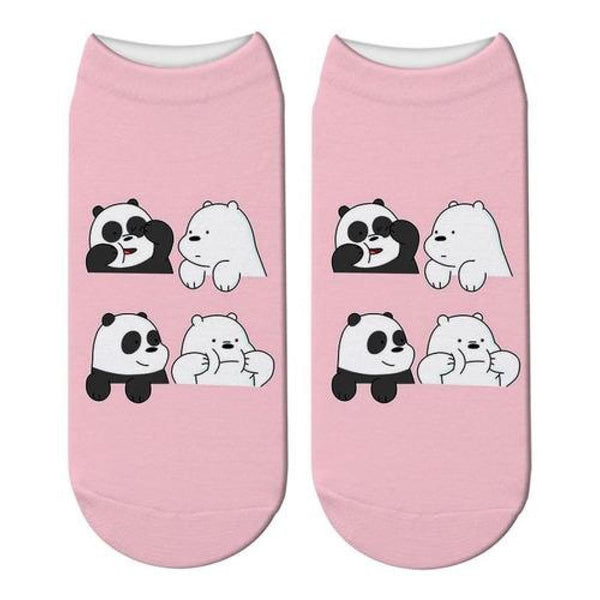 Calcetín 3d Tobilleras osos escandalosos  Kawaii