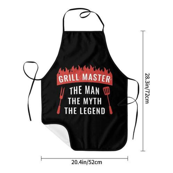 Delantal divertido  rey master de la parrilla KING MASTER