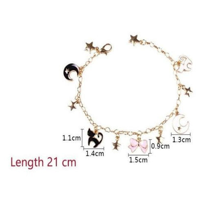 Pulsera Charms dijes Sailor moon