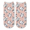 Calcetín tobilleras 3d Osos Panda Kawaii