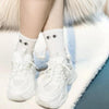 Calcetines divertidos 3d parejas manos magneticos Kawaii