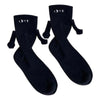 Calcetines divertidos 3d parejas manos magneticos Kawaii