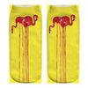 Calcetines Tobilleras 3d Flamencos Cute