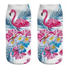 Calcetines Tobilleras 3d Flamencos Cute