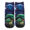Calcetines Tobilleras 3d Baby Yoda kawaii