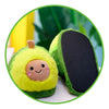 Pantuflas 3D Palta carita kawaii cute aguacate avocado