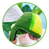 Pantuflas 3D Palta carita kawaii cute aguacate avocado