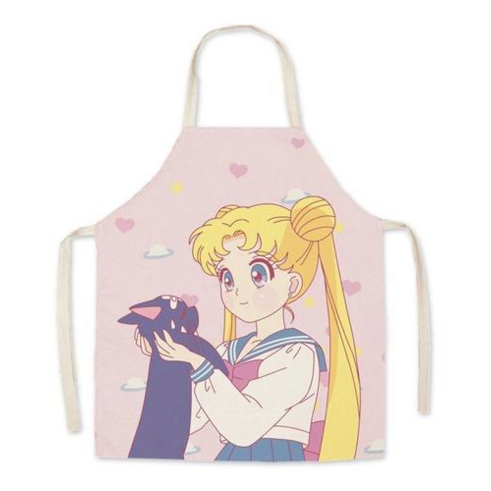 Delantal cocina divertido Sailor moon diseños