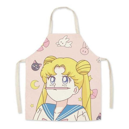 Delantal cocina divertido Sailor moon diseños
