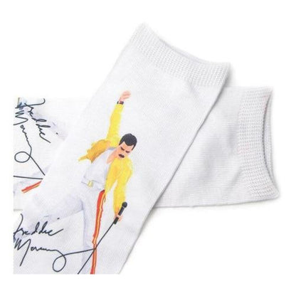 Calcetines Tobilleras 3d Freddie Mercury Queen