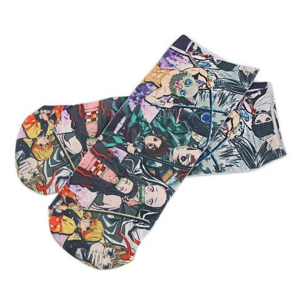 Calcetines Tobilleras 3d demon Slayer anime kawaii