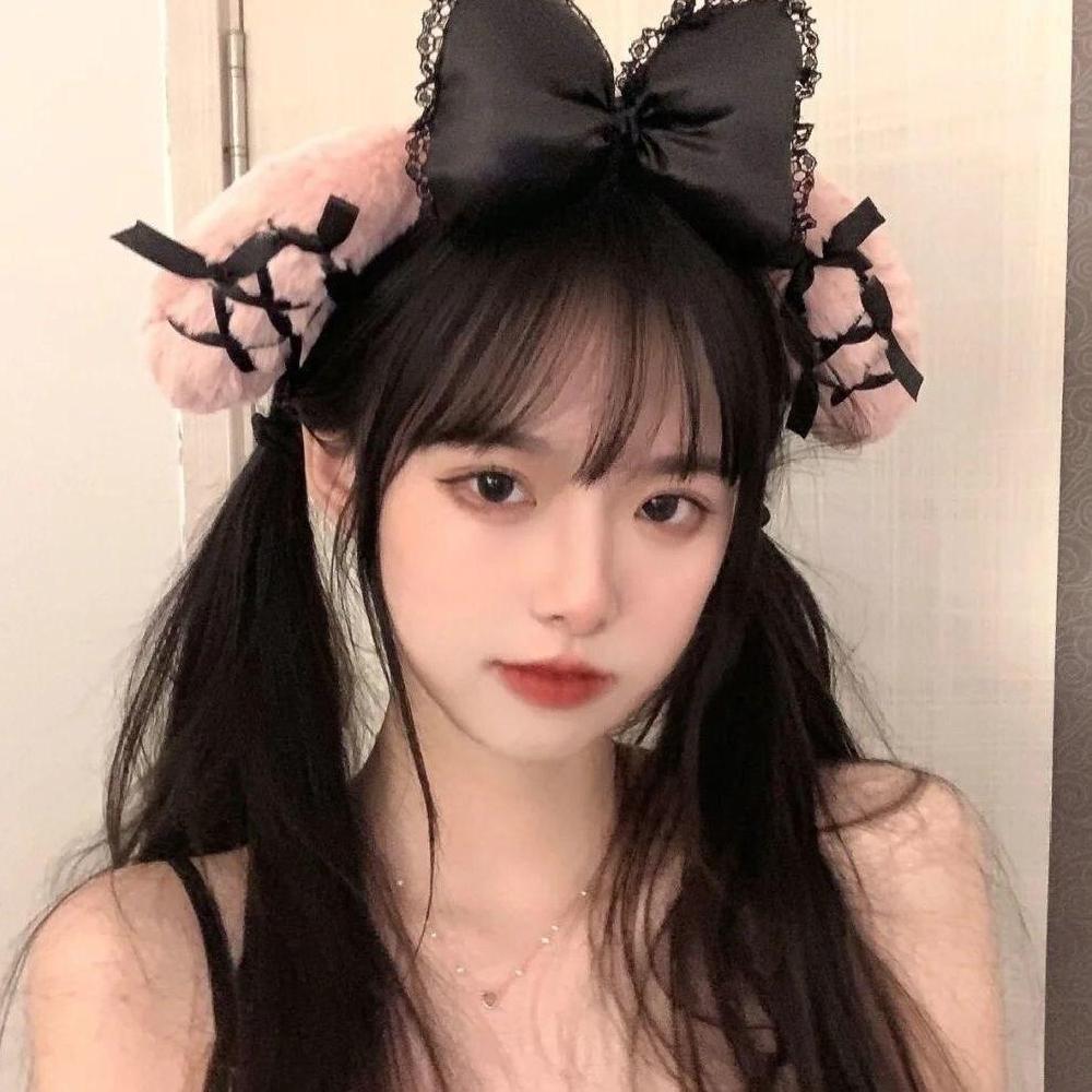 Cintillo Diadema Felpa My Melody Midnight MeloKuro kuromi