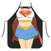 set 2 delantales Superwoman y superman