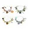 Pulsera dijes casas Hogwarts Harry Potter