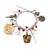 Pulsera dijes casas Hogwarts Harry Potter