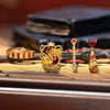 Set Aros pendientes Casa Gryffindor