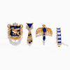 Set Aros pendientes Casa Ravenclaw