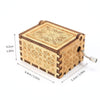 Caja Musical Madera Aladdin Noches de Arabia