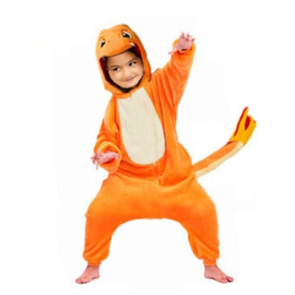 Pijama Kigurumi Pikachu Niños Polar Pokemon Enterito Disfraz