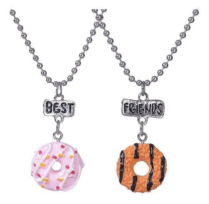 Collar Bff Cupcake Helado Comidas Mejores Amigos Best Friend