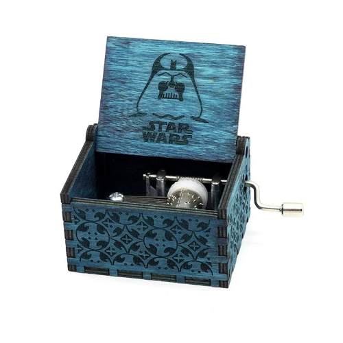 Caja Musical Madera Star Wars Estoykuku