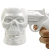 Taza Calavera Craneo Pistola Revolver Dark (estoykuku)