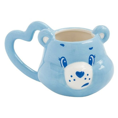 Tazon Taza Cerámica 3d Osos Cariñositos Asa Corazón