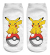 Calcetines 3d Soquetes Pokemon Pikachu Kawaii