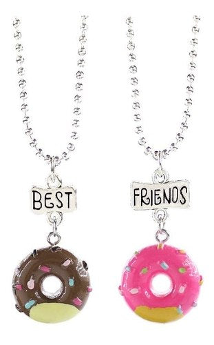 Collar Bff Cupcake Helado Comidas Mejores Amigos Best Friend