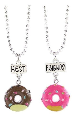 Collar Bff Cupcake Helado Comidas Mejores Amigos Best Friend