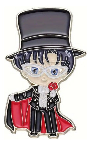 Pin Broche Tuxedo Mask Mamoru Chiba Sailor Moon