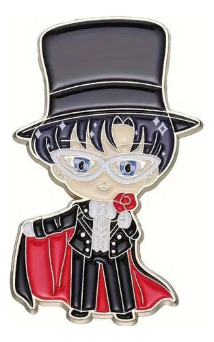 Pin Broche Tuxedo Mask Mamoru Chiba Sailor Moon