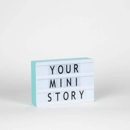 Mini Lightbox  Caja De Luz Cine Colores + 90 Caracteres