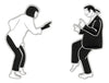 Pack Pines Broche Pulp Fiction Baile Mia & Vincent