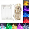Guirnaldas De Luces Micro Led Hadas 10 Metros A Pilas