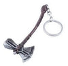 Llavero Metálico Del Martillo Café  Marvel Thor Estoykuku